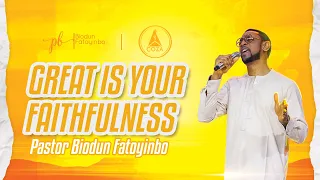 Great Is Your Faithfulness | Worship With Pastor Biodun Fatoyinbo | #COZAPnLService | 07-11-2021