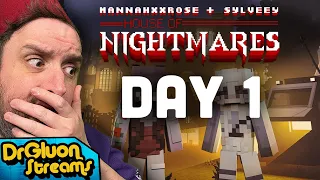 Twitch Rivals - House of Nightmares Day 1 - Minecraft