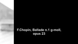 F.Chopin, Ballade n.1 g-moll, op.23. Ekaterina Knyazeva