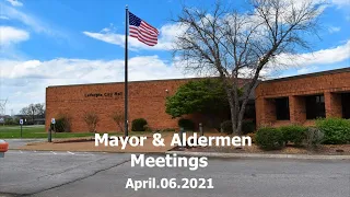 La Vergne Mayor & Aldermen Meetings - 4/6/2021