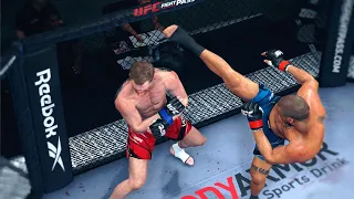 Ciryl Gane vs Alexander Volkov Full Fight Ea Sports UFC 4