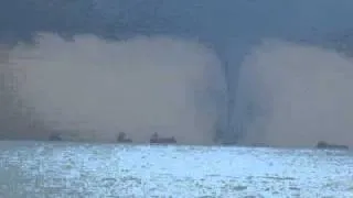 Tornado in Novorossiysk (Black sea)