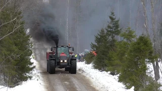 Valtra 8950  Testiveto Vieremä 2017