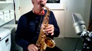 Blue Monk Jazz Improvisation on Alto Sax