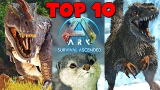 TOP 10 Creatures You NEED To Tame In ARK: Survival Ascended | The Island