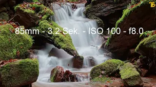 Tutorial: Wasserfälle fotografieren (Sony RX10IV)