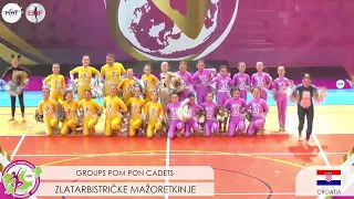 MWF/XVIII. EUROPEAN MAJORETTE SPORT CHAMPIONSHIP/Maribor-SLO,22.-25.06.2023.