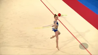 VERSTAPPEN Alessia (BEL) - 2019 Rhythmic Junior Worlds, Moscow (RUS) - Qualifications Rope