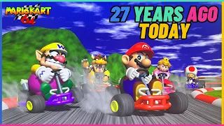 Mario Kart 64 Was Released On This Day 27 Years Ago In 1997.