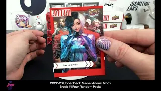 2022-23 Upper Deck Marvel Annual 5 Box Break #1