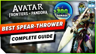 The BEST Spear-Thrower in Avatar Frontiers of Pandora  - Complete Warrior Hunter Spear-Thrower Guide