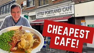 Reviewing the CHEAPEST CAFE in CENTRAL LONDON!