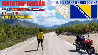 BOSNA A HERCEGOVINA NA MOTORCE | MOTOTRIP BALKÁN DÍL 6