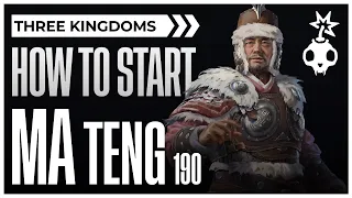 Confederate The Dong | How to Start 190 Ma Teng Legendary Early Game