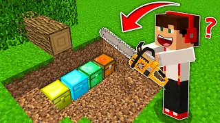 GPLAY ODKRYWA SEKRETNE SKRZYNIE POD DRZEWEM W MINECRAFT?! GPLAY & LUMI