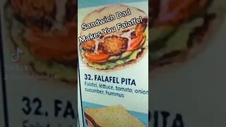 How to make a Falafel Pita - Sandwich Dad