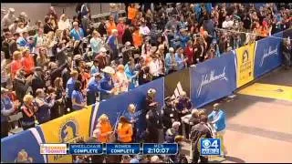 American Meb Keflezighi Wins Boston Marathon