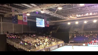 Belinda Bencic vs Leylah Fernandez at Billie Jean King Cup 2022