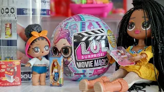 🎬 UNBOXING LOL SURPRISE MOVIE MAGIC E MINI BRANDS DISNEY 🤔