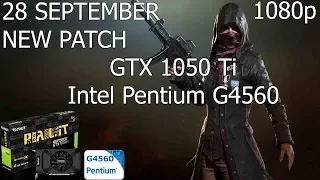 PUBG NEW PATCH #9 PC GTX 1050 Ti 4GB GDDR5 & Intel Pentium G4560