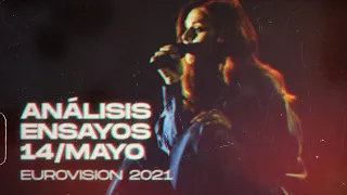 Eurovisión 2021: Análisis de los ensayos de Georgia a Dinamarca | 14 de mayo | Euromovidas