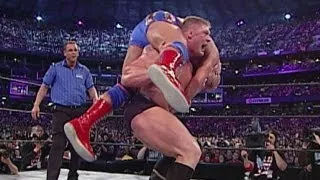 Brock Lesnar vs. Kurt Angle: WrestleMania XIX