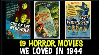 Best Horror Movies of 1944 🌟 HAIR-RAISING Horror Movies We Loved in 1944