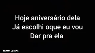 comprei uma lança para baforar com ela  / Hoje é aniversário dela (Mc jacaré) |letra