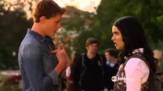 Bay & Emmett | kissing scene | Switched at Birth 1x07