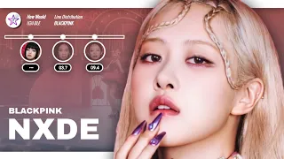 [Equal Line Distribution] How Would BLACKPINK Sing - Nxde by (G)I-DLE