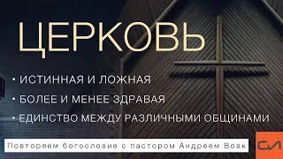 ЦЕРКОВЬ. Истинная и ложная. Более и менее здравая. Единство между различными общинами | Андрей Вовк