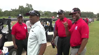 NFL alumni take on TPC San Antonio for 2nd annual Super Bowl of Golf Qualifier