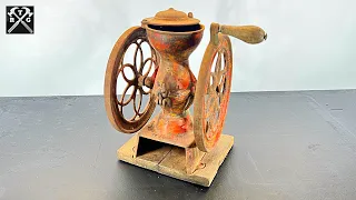 Antique Coffee Grinder Restoration