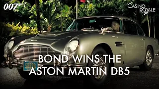 CASINO ROYALE | Bond wins the Aston Martin DB5
