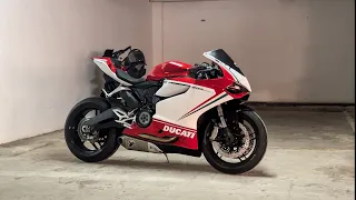 Ducati Panigale 899 w/ Termignoni Exhaust Cold Start Sound