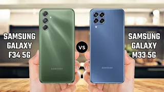 Samsung Galaxy F34 5G vs Samsung Galaxy M33 5G