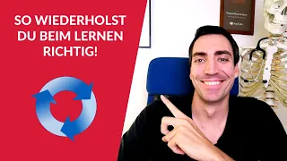 So wiederholst du den Lernstoff richtig und merkst dir die Dinge auch langfristig!