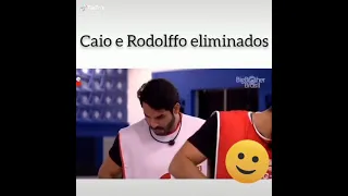 Caio e Rodolfo são ELIMINADOS