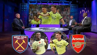 West Ham vs Arsenal 1-2 Rob Holding And Gabriel Goal⚽ Mikel Arteta & Michael Carrick Reaction