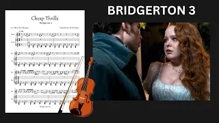 Bridgerton 3 - Cheap Thrills - Violin