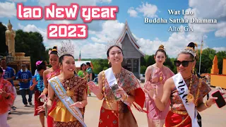 Lao New Year 2023 at Wat Sattha Dhamma - Alto, GA
