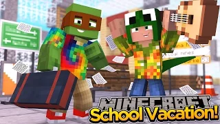 Minecraft School Vacation - TINY TURTLE WON THE LOTTO