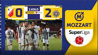 Mozzart Bet Super liga 2023/24 - 2.Kolo: VOJVODINA – PARTIZAN 0:2 (0:0)