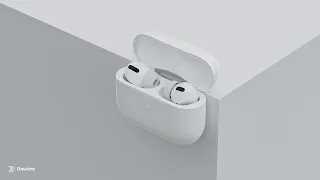 AirPods Pro Animation in 3D