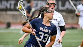 Navy Sports Magazine - Emily Messinese - Women's Lacrosse in Patriot League Semifinal