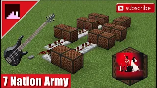 Easy Minecraft Noteblock Tutorial: Seven Nation Army by The White Stripes (‘How to’ Tutorial 2020)