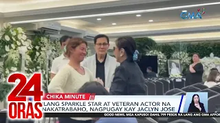 Ilang Sparkle star at veteran actor na nakatrabaho, nagpugay kay Jaclyn Jose | 24 Oras