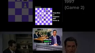 Weekend Update 1997: Analyzing the games between Kasparov vs Deep Blue #shorts #chess