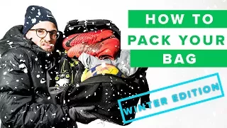 HOW TO PACK FOR WINTER | pack your football bag like a pro