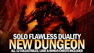 Solo Flawless Duality Dungeon Completion (All 12 Calus Memories & Bonus Chests Included) [Destiny 2]